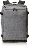AmazonBasics Slim Carry On Travel Backpack, Grey - Weekender
