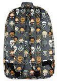Loungefly x Star Wars Han Solo Chibi Character Print Backpack (One Size, Multi)
