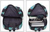 Scarleton Patterned School Backpack H203713 - Green