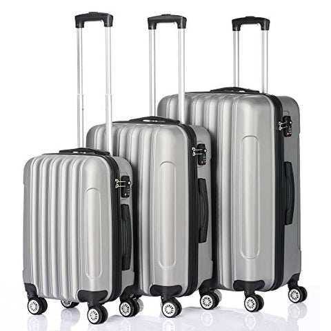 3-in-1 Portable ABS Trolley Case 20" / 24" / 28"