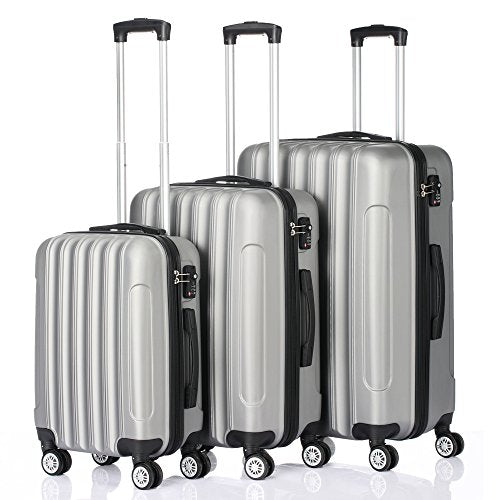 3-in-1 Portable ABS Trolley Case 20" / 24" / 28"