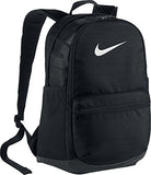 Nike Brasilia Medium Backpack, Black/Black/White, Misc