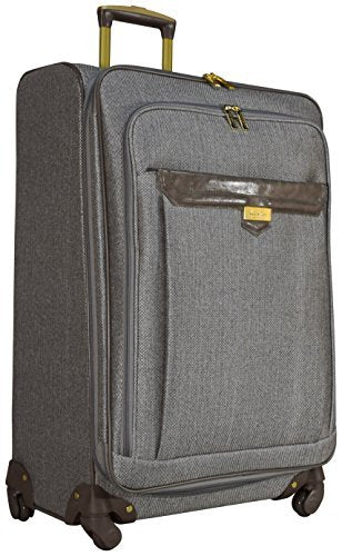Nicole Miller Paige Collection 24" Expandable Luggage Spinner (24 in, Jardin Gray)