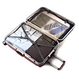 Samsonite Cruisair Dlx Hardside Spinner 26, Burgundy, One Size