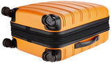 Rockland Luggage Melbourne 20 Inch Expandable Abs Carry On Luggage, Orange, One Size