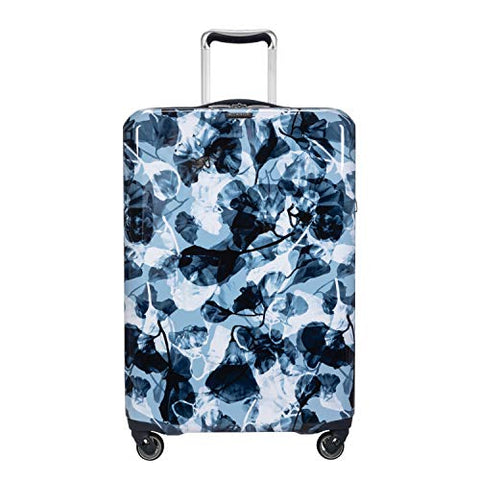 Ricardo Beverly Hills Beaumont 24-inch Check-In Suitcase (Blue Ginko Leaf Print)