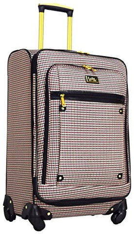 Nicole Miller New York Taylor 24" Expandable Spinner Suitcase (24 in, Taylor Burgundy)
