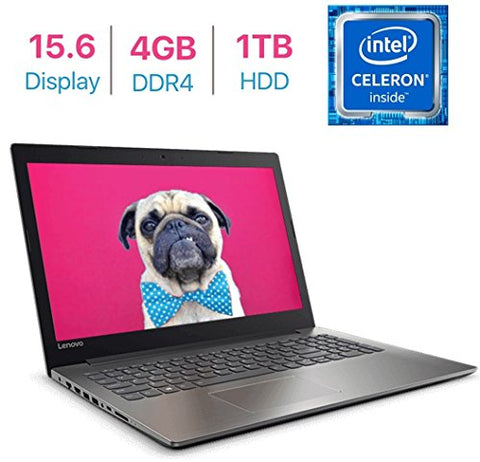 Newest Lenovo Ideapad 320 15.6-Inch Hd Anti-Glare(1366X768) Display Laptop Pc, Intel Celeron