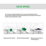 Spar. Saa Double Layer Inverted Umbrella with C-Shaped Handle, Anti-UV Waterproof Windproof Straight Umbrella for Car Rain Outdoor Use