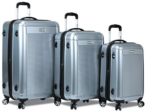 Dejuno 3 Pcs Set Polycarbonate Expandable Luggage Spinner Suitcase With Tsa Lock, 28", 24" & 20"