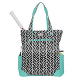 Ame & Lulu Emerson Tennis Tote (Black Shutters)