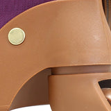 Steve Madden Global Wheeled Purple Under Seat Bag