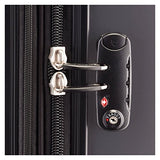 Delsey Paris Delsey Luggage Helium Aero 25\ Expandable Spinner Trolley (Black)