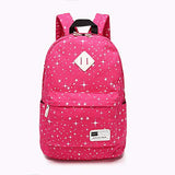 Schoolbag for High School,MeiLiio 3 Pcs/Set Fashion Studen Backpack Sets with Zipper Lunch Bag &