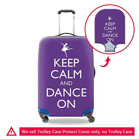 Crazytravel Ballet Character Print S M L Trip Suitcase Protect Covers For 18-30 Inch Case