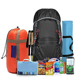 G4Free Large 40L Lightweight Water Resistant Travel Backpack/Foldable & Packable Hiking