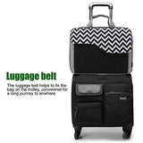 Coolbell 17.3 Inch Nylon Laptop Bag Shoulder Bag With Strap Multicompartment Messenger Hand Bag