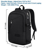 Slim Travel Backpack,Anti-Theft College School Backpack With Usb Charging Port And Lock For Men