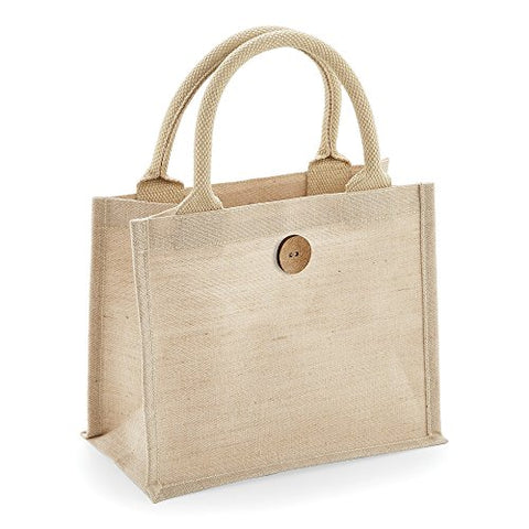 Westford Mill Juco Mini Gift Bag (One Size) (Natural)