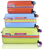 Vue Colorwave Collection Hardside Spinner Luggage - 3 PC Set