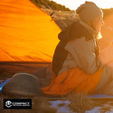 Compact Travel Pillow Made with Shredded Memory Foam and Super Soft Fleece Fabric for Ultimate Comfort in Travel. Patented Design Rolls and Compacts Small for Travel.