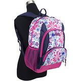 Fuel Girls Multi Pocket Deluxe School Backpack, Casual Daypack, Multipurpose Bag, Spring