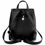 Z-Joyee Casual Purse Fashion School Leather Backpack Shoulder Bag Mini Backpack For Women & Girls