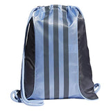 adidas Unisex Burst Sackpack, Onix/Glow Blue/Shock Pink, ONE SIZE