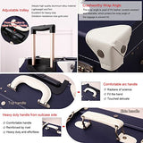 Unitravel Vintage Suitcase Set Spinner Travel Hardside Luggage Sets Pu Trunk