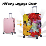 NiYoung Video Game Weapon Funny Gamer Elastic Travel Luggage Case Protective Anti-Scratch Dust Proof Baggage Suitcase Cover Fit 22"-24" Luggage (M)