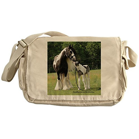 Cafepress - Dated With Foal Final - Unique Messenger Bag, Canvas Courier Bag