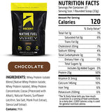 Ascent Native Fuel Whey Protein Powder - Chocolate - 2 lbs