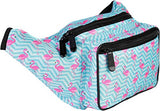 SoJourner Flamingo Fanny Pack - Cute Packs for men, women festivals raves | Waist Bag Fashion