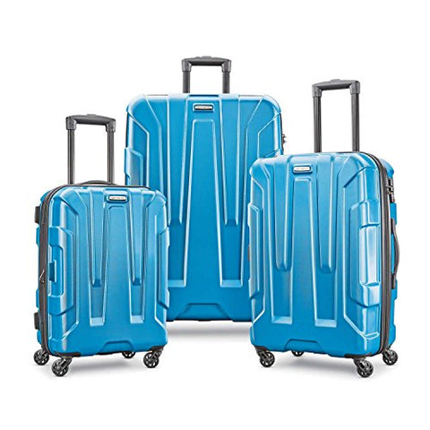 Samsonite Centric Expandable Hardside Luggage Set with Spinner Wheels, 20/24/28 Inch, Caribbean