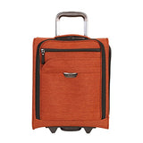 Ricardo Beverly Hills Malibu Bay 16-Inch Under Seat Rolling Tote Carry-On Luggage, Orange