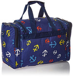 World Traveler Value Series Pacific 16-Inch Carry Duffel Bag, Anchor Blue, One Size