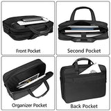 Briefcase for 17 Inch Laptop, Business Travel Bag, Expandable Large Hybrid Shoulder Bag, Water