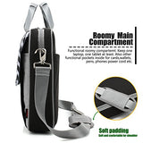 Coolbell 17.3 Inch Nylon Laptop Bag Shoulder Bag With Strap Multicompartment Messenger Hand Bag