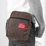 Manhattan Portage Waxed Canvas City Lights Bag, Field Tan