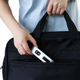 Camry 110 Lbs Luggage Scale With Temperature Sensor And Tare Function Gift For Traveler, Silver,