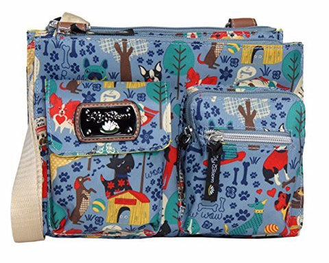 Lily Bloom Regina Crossbody Bag (WHO LET DOGS OUT)