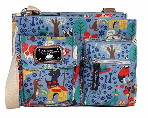 Lily Bloom Regina Crossbody Bag (WHO LET DOGS OUT)