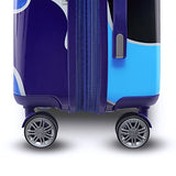 Gabbiano Camo Collection 3 Piece Hardside Spinner Set (Blue)