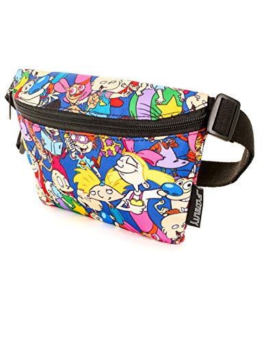 FYDELITY Ultra Slim Fanny Pack Belt Bag -NICK Nickelodeon 90's SpongeBob Square-Pants Bum-bag | For Cute Funny Waist Pouch/Phanny/Backpack/School Kid/Boy/Girl/Teen/Men/Women/Gift/Supplies/Accessories