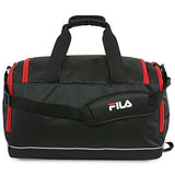 Fila Cypress Small Sport Duffel Bag, Black/Red One Size