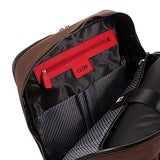 Cloe Uomo Nylon Laptop Backpack for Men in Brown Color