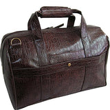 Amerileather Traveler Rock-Print Two Piece Spinner Wheels Luggage Set (Dark