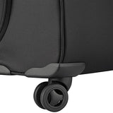 Delsey Luggage 4 Wheel Spinner Mobile Office-Exclusive Briefcase, Black, One Size