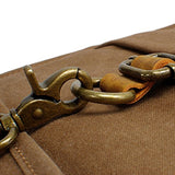 New, retro, trend, simple, oil wax waterproof, canvas bag, backpack, B0041