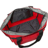 Derek Alexander Large Top Zip Shopper, Black, One Size